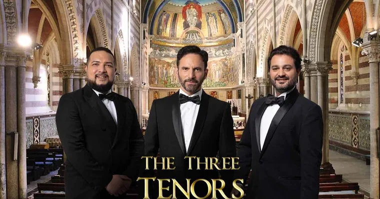 Rome: The Three Tenors at St. Paul's Church Concert Ticket
